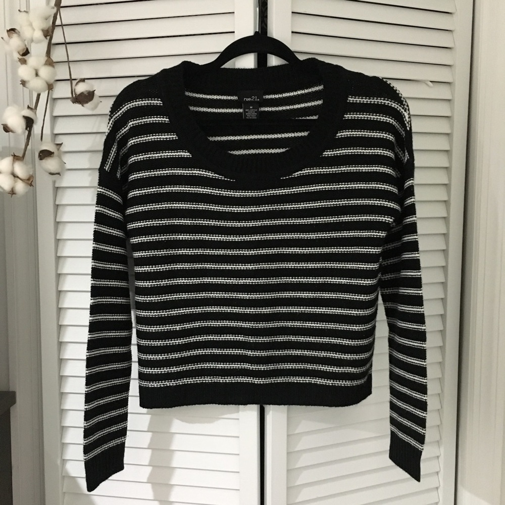 Crop L/S sweater
